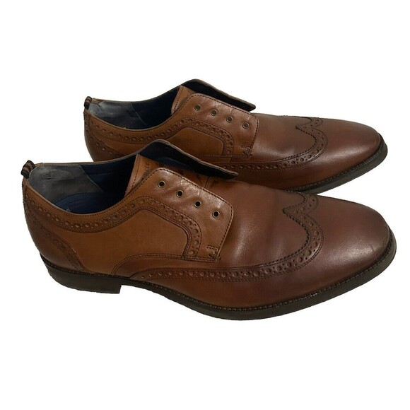 Cole Haan Men\'s Size 10.5 M Brown Grand Wingtip Oxford Shoes C30100 main image 5